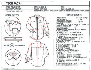 Boy Shirt TechPack